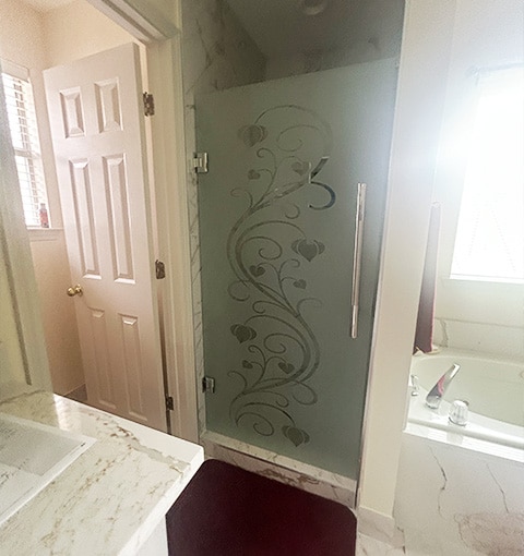 Rock Construction Comfortable Bathroom