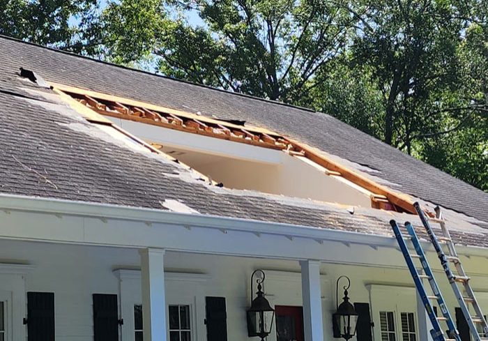 Rock Construction Home Construction Addition Before