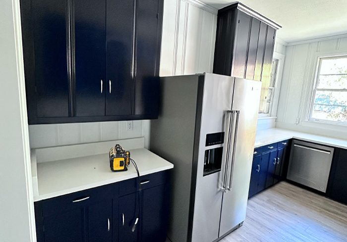 Rock Construction Kitchen Remodel